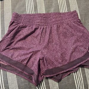 Athleta mesh racer run short 4”